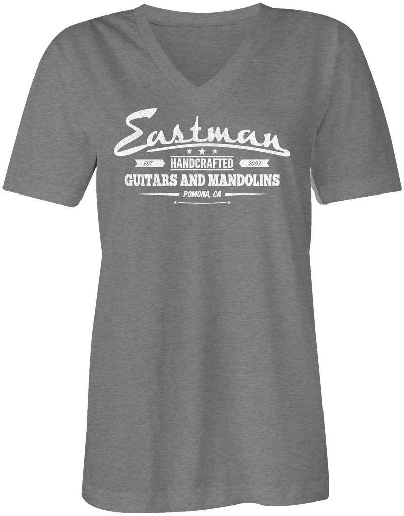 EASTMAN® Women's V-Neck Handcrafted T-Shirt